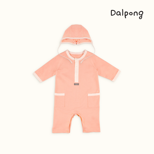 달퐁 마이단쮸리 7부 우주복 모자 세트 오렌지